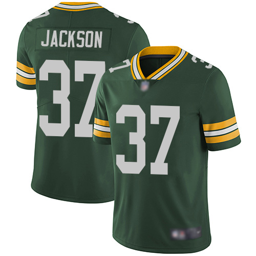 Green Bay Packers Limited Green Men #37 Jackson Josh Home Jersey Nike NFL Vapor Untouchable